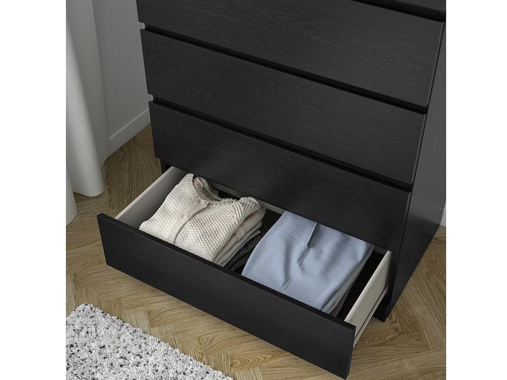 Комод Мальм 26 black ИКЕА (IKEA) изображение товара