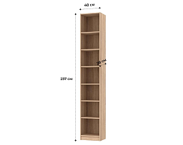 Изображение товара Стеллаж Билли 121 beige ИКЕА (IKEA) на сайте adeta.ru