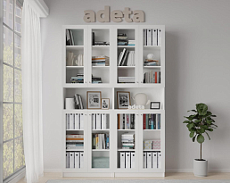 Изображение товара Книжный шкаф Билли 393 white ИКЕА (IKEA) на сайте adeta.ru